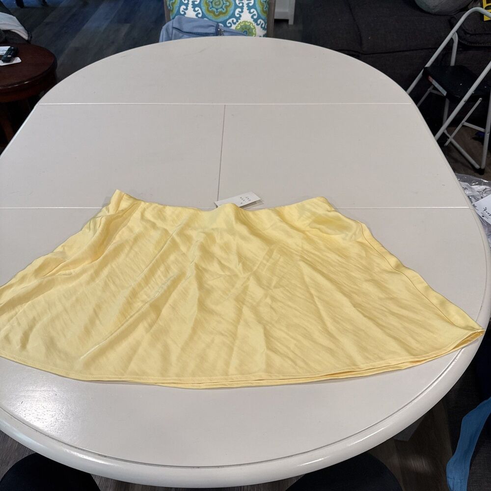 A New Day Skirt Yellow - Womens XL NWT